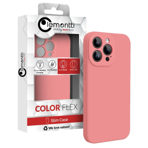 Lemontti Husa Liquid Silicon MagCharge iPhone 15 Pro Max Roz (protectie 360°, material fin, captusit cu microfibra) [5]