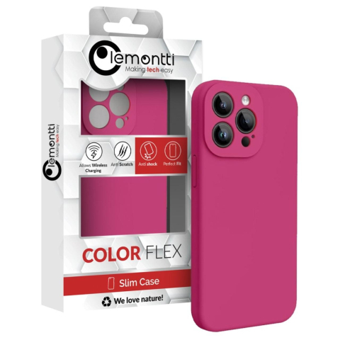 Lemontti Husa Liquid Silicon MagCharge iPhone 15 Pro Max Roze (protectie 360°, material fin, captusit cu microfibra) [5]