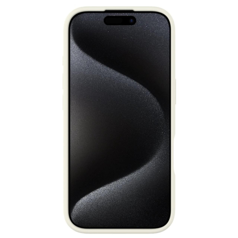 Lemontti Husa Liquid Silicon MagSafe iPhone 16 Pro Max, cu suport, Alb [2]