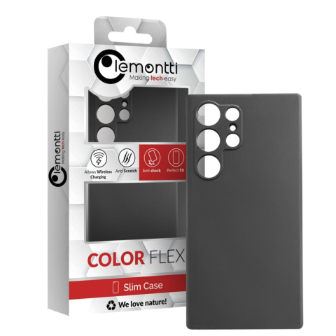 Lemontti Husa Liquid Silicon Samsung Galaxy S24 Ultra Negru [4]