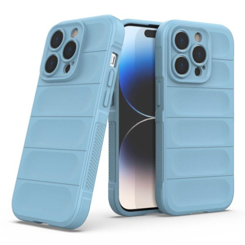 Laptop, Tablete & Telefoane - Lemontti Husa Magic Shield iPhone 14 Pro Albastru