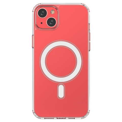 Lemontti Husa MagSafe iPhone 15 Plus Transparent [4]