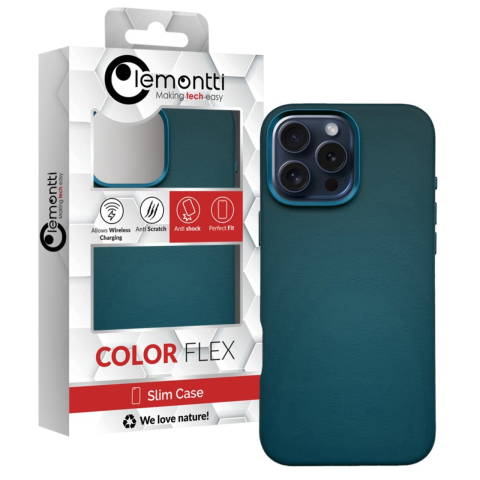 Lemontti Husa Piele MagSafe iPhone 16 Pro Max Verde [2]