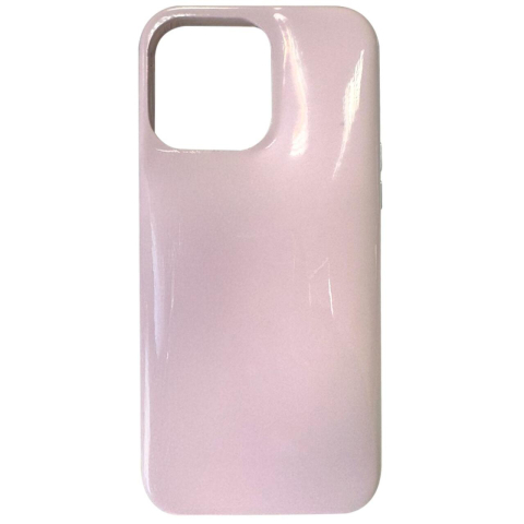 Laptop, Tablete & Telefoane - Lemontti Husa Puffer iPhone 16 Pro cu finisaj lucios Roz