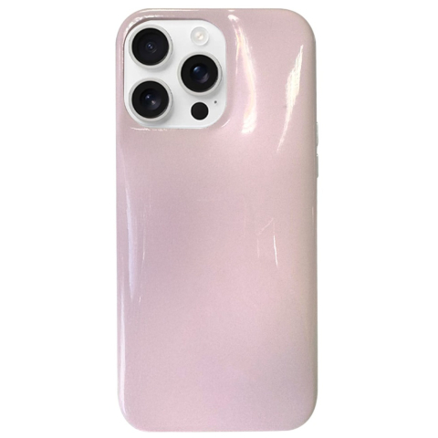 Lemontti Husa Puffer iPhone 16 Pro cu finisaj lucios Roz [1]