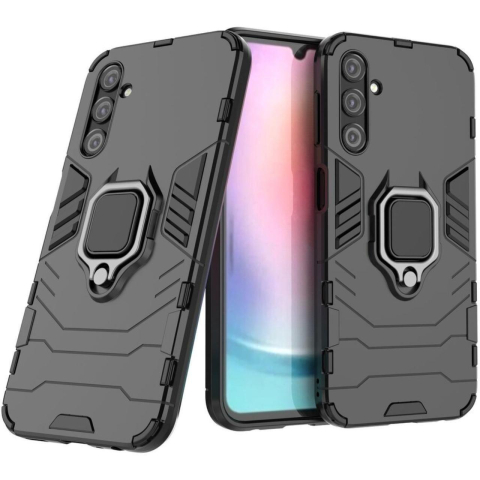 Lemontti Husa Ring Armor Samsung Galaxy A25 / A24 Negru [8]