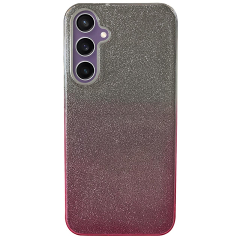Lemontti Husa Shining Samsung Galaxy S23 FE Transparent / Roz [1]