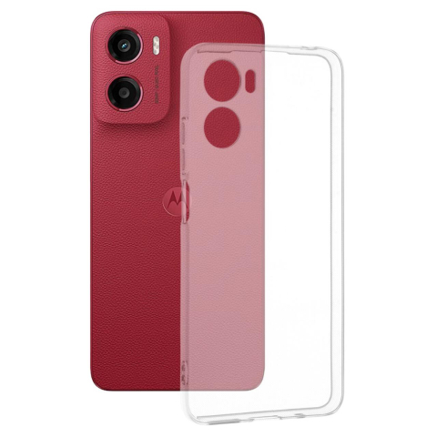Laptop, Tablete & Telefoane - Lemontti Husa Silicon Clear Motorola Moto G05 / E15 Transparent