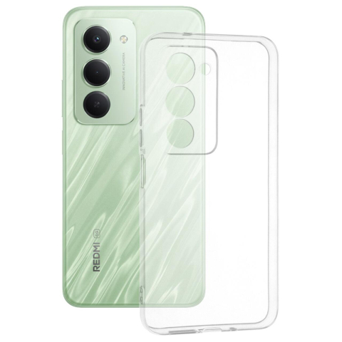 Laptop, Tablete & Telefoane - Lemontti Husa Silicon Clear Xiaomi Redmi 15 4G / Redmi 15 5G Transparent