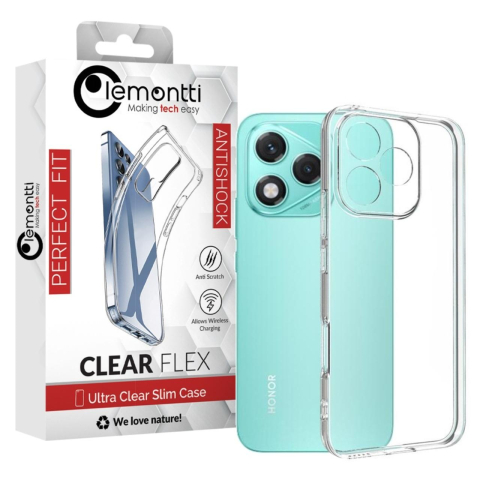 Lemontti Husa Silicon Honor 400 Lite Transparent [3]