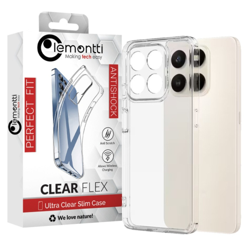 Lemontti Husa Silicon Honor 400 Smart 5G Transparent [1]