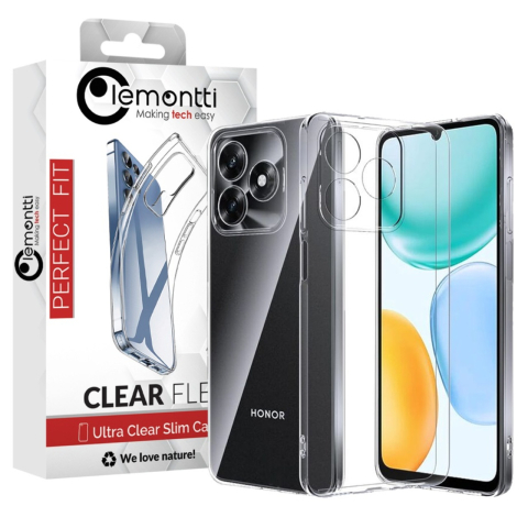 Lemontti Husa Silicon Honor X5c Plus Transparent [1]