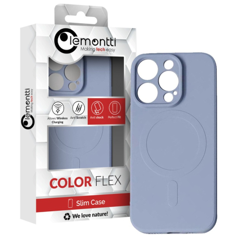 Lemontti Husa Silicon iPhone 15 Pro Max MagSafe Gri [3]
