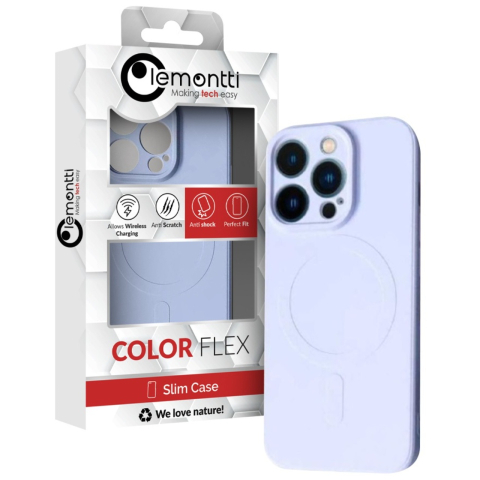 Lemontti Husa Silicon iPhone 15 Pro Max MagSafe Lila [3]