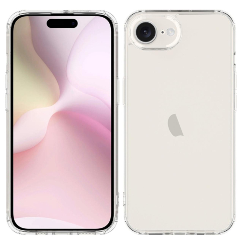 Laptop, Tablete & Telefoane - Lemontti Husa Silicon iPhone 17e / iPhone 16e Transparent