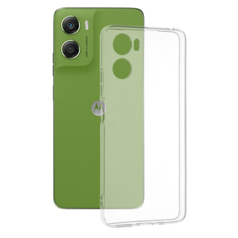 Laptop, Tablete & Telefoane - Lemontti Husa Silicon Motorola Moto G06 Transparent