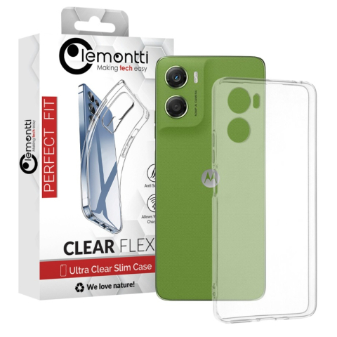Lemontti Husa Silicon Motorola Moto G06 Transparent [1]