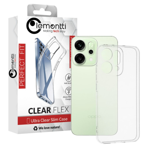 Lemontti Husa Silicon Oppo Reno14 Transparent [4]