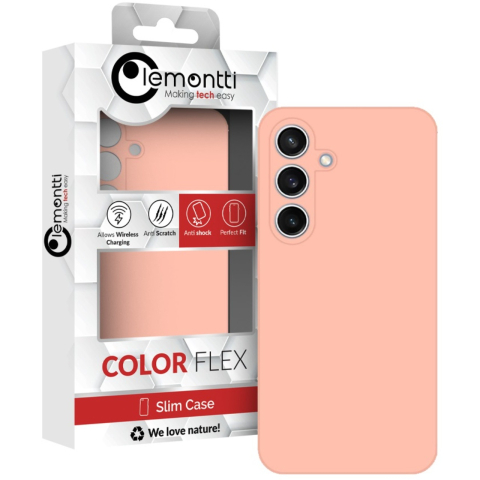Lemontti Husa Silicon Premium Samsung Galaxy A05s Light Pink [4]