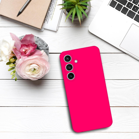 Lemontti Husa Silicon Premium Samsung Galaxy A05s Roz [4]