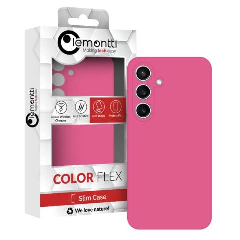 Lemontti Husa Silicon Premium Samsung Galaxy S23 FE Fuchsia [7]