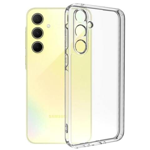 Laptop, Tablete & Telefoane - Lemontti Husa Silicon Samsung Galaxy A35 Transparent
