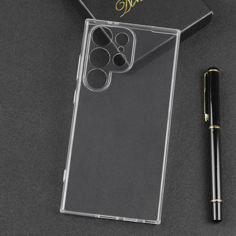 Lemontti Husa Silicon Samsung Galaxy S24 Ultra Transparent [1]