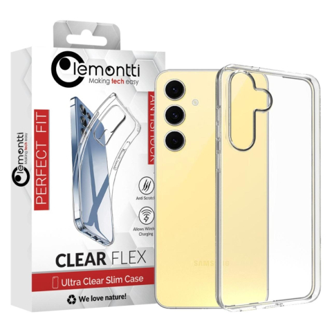 Lemontti Husa Silicon Samsung Galaxy S25 FE Transparent [3]