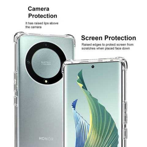 Lemontti Husa Silicon Shockproof Honor Magic6 Lite Transparent [2]