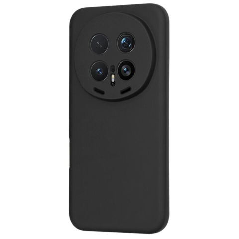 Laptop, Tablete & Telefoane - Lemontti Husa Silicon Silky Honor Magic8 Pro Negru