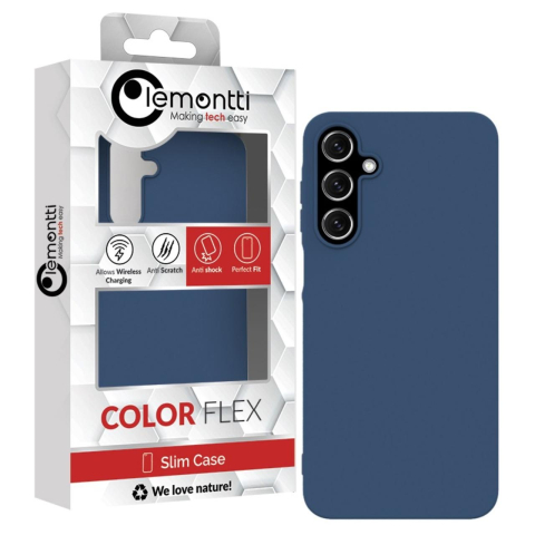 Lemontti Husa Silicon Silky Samsung Galaxy A16 Albastru [4]