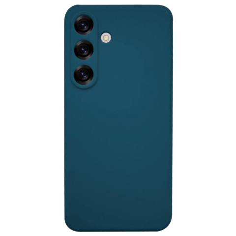 Laptop, Tablete & Telefoane - Lemontti Husa Silicon Silky Samsung Galaxy S25 Albastru