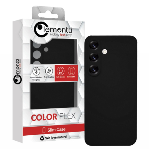 Lemontti Husa Silicon Silky Samsung Galaxy S25 Plus Negru [2]
