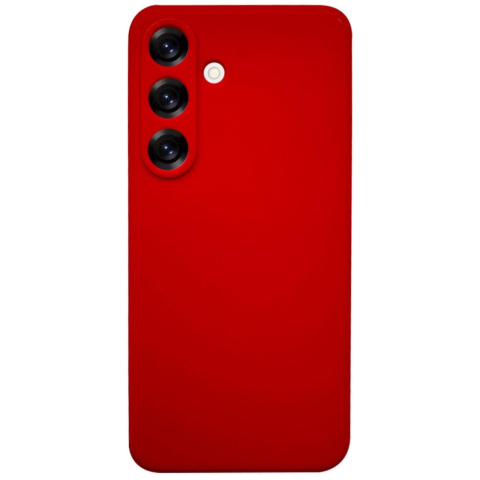 Lemontti Husa Silicon Silky Samsung Galaxy S25 Plus Rosu [2]