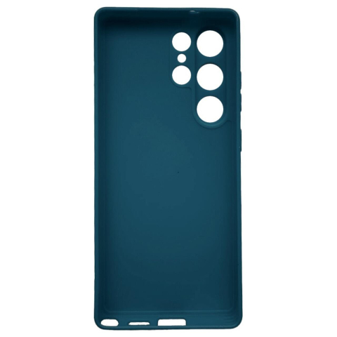 Huse Telefoane - Lemontti Husa Silicon Silky Samsung Galaxy S25 Ultra Albastru