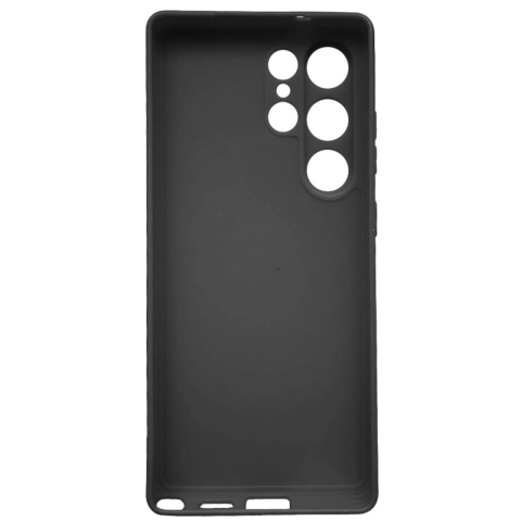 Laptop, Tablete & Telefoane - Lemontti Husa Silicon Silky Samsung Galaxy S25 Ultra Negru