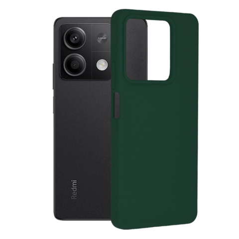 Lemontti Husa Silicon Soft Edge Xiaomi Redmi Note 13 5G Verde [3]