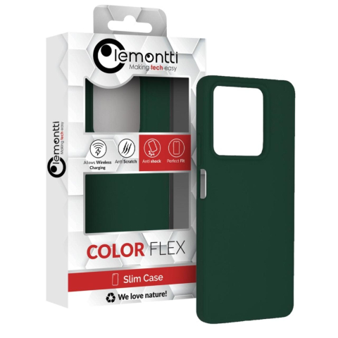 Lemontti Husa Silicon Soft Edge Xiaomi Redmi Note 13 5G Verde [4]