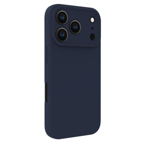 Laptop, Tablete & Telefoane - Lemontti Husa Silicon Soft Slim Magsafe iPhone 17 Pro Bleumarin