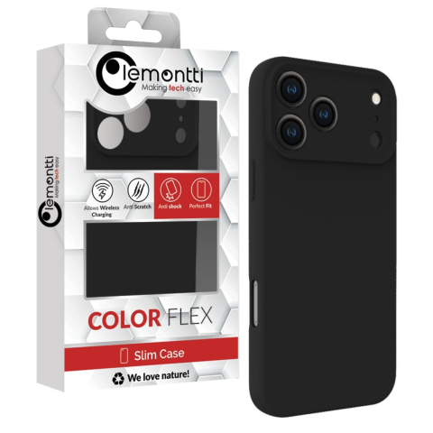 Lemontti Husa Silicon Soft Slim Magsafe iPhone 17 Pro Max Negru [3]