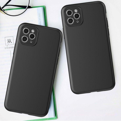 Laptop, Tablete & Telefoane - Lemontti Husa Silicon Soft Slim Oppo A78 5G Negru