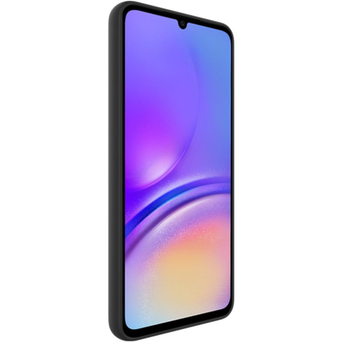 Lemontti Husa Silicon Soft Slim Samsung Galaxy A05 Negru (material mat si fin, captusit cu microfibra) [4]