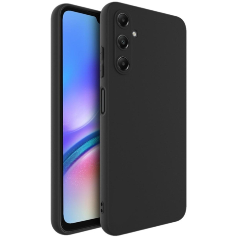 Laptop, Tablete & Telefoane - Lemontti Husa Silicon Soft Slim Samsung Galaxy A05s Negru (material mat si fin, captusit cu microfibra)