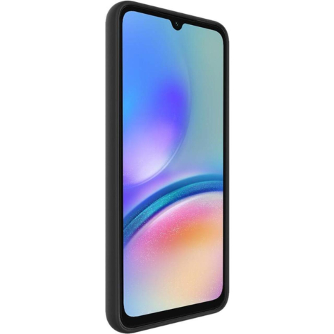 Lemontti Husa Silicon Soft Slim Samsung Galaxy A05s Negru (material mat si fin, captusit cu microfibra) [3]