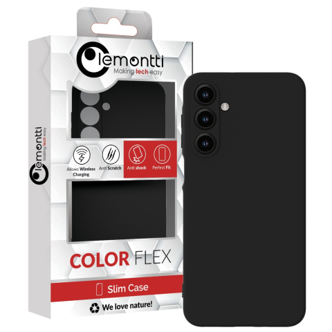 Lemontti Husa Silicon Soft Slim Samsung Galaxy A16 5G Negru [4]
