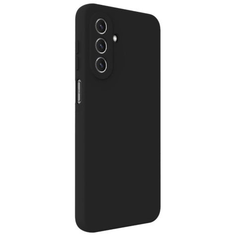 Lemontti Husa Silicon Soft Slim Samsung Galaxy A17 Negru (material mat si fin, captusit cu microfibra) [1]
