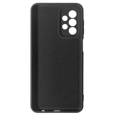 Lemontti Husa Silicon Soft Slim Samsung Galaxy A23 4G / A23 5G Black (material mat si fin, captusit cu microfibra) [0]