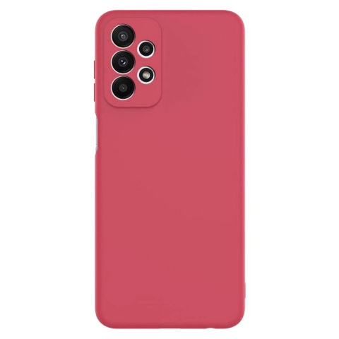 Lemontti Husa Silicon Soft Slim Samsung Galaxy A23 4G / A23 5G Santa Red (material mat si fin, captusit cu microfibra) [1]