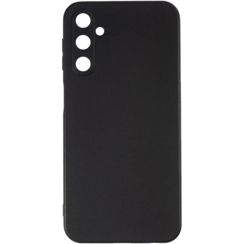 Lemontti Husa Silicon Soft Slim Samsung Galaxy A25 5G Negru (material mat si fin, captusit cu microfibra) [2]