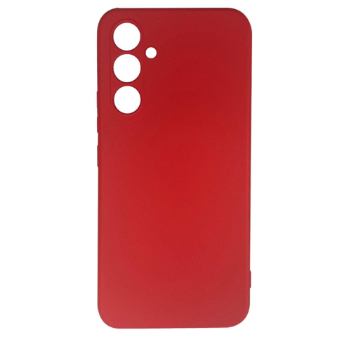 Laptop, Tablete & Telefoane - Lemontti Husa Silicon Soft Slim Samsung Galaxy A34 5G Rosu (material mat si fin, captusit cu microfibra)